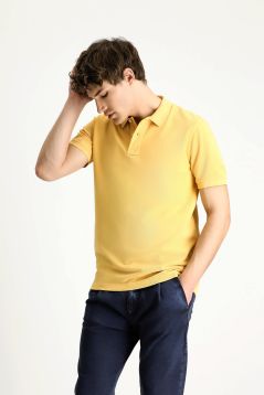 Polo Neck Slim Fit T-Shirt