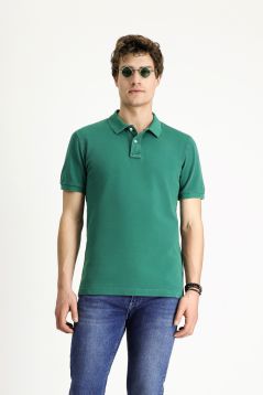 Polo Neck Slim Fit T-Shirt