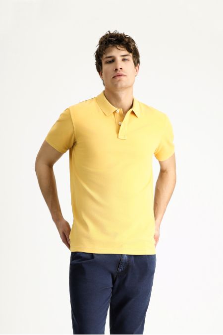 Polo Neck Slim Fit T-Shirt