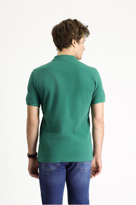 Polo Neck Slim Fit T-Shirt