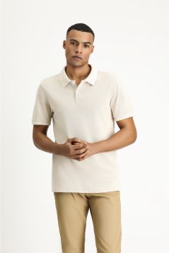 Polo Neck Slim Fit T-Shirt