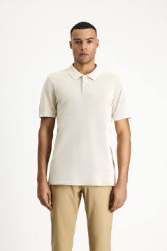 Polo Neck Slim Fit T-Shirt