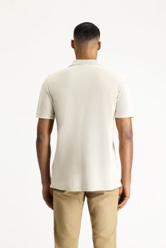 Polo Neck Slim Fit T-Shirt