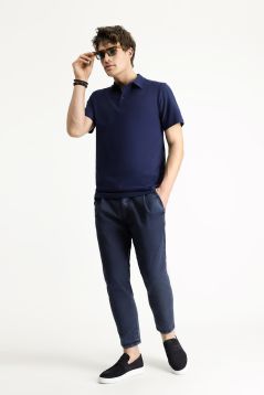 Polo Neck Slim Fit T-Shirt