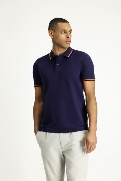 Polo Neck Slim Fit T-Shirt