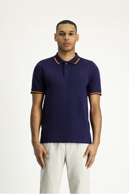 Polo Neck Slim Fit T-Shirt