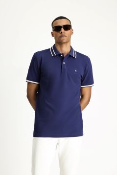 Polo Neck Slim Fit T-Shirt