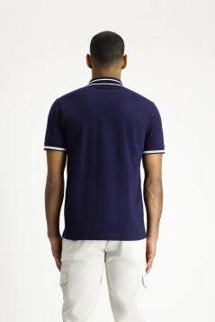 Polo Neck Slim Fit T-Shirt