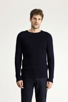 Crew Neck Slim Fit Jumper