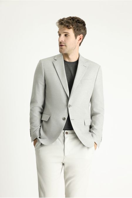 Slim Fit Patterned Classic Suit