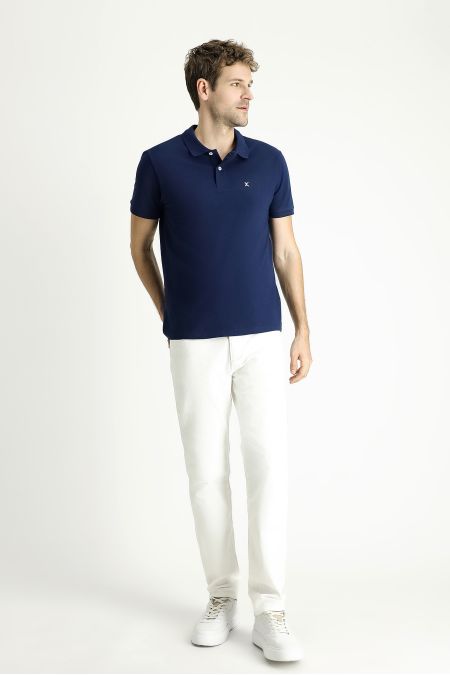 Polo Neck Slim Fit T-Shirt