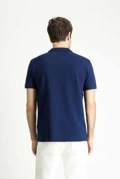 Polo Neck Slim Fit T-Shirt