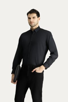 Long Sleeve Slim Fit Non Iron Cotton Shirt