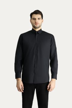 Long Sleeve Slim Fit Non Iron Cotton Shirt