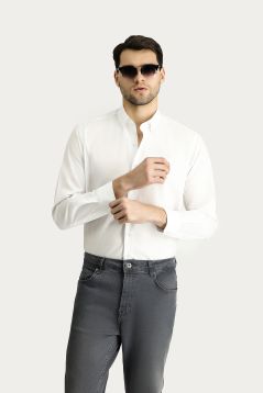 Long Sleeve Slim Fit Non Iron Cotton Shirt