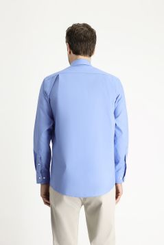 Long Sleeve Slim Fit Non Iron Cotton Shirt