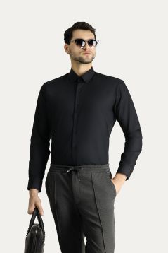 Long Sleeve Slim Fit Non Iron Cotton Shirt