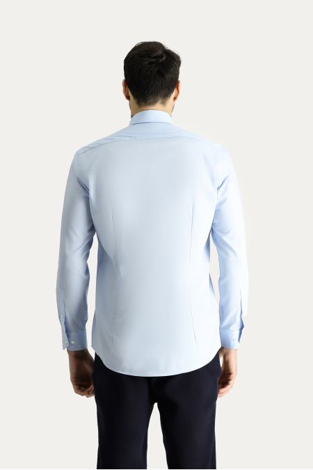 Long Sleeve Slim Fit Non Iron Cotton Shirt