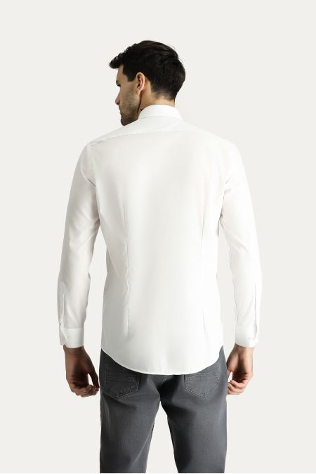 Long Sleeve Slim Fit Non Iron Cotton Shirt