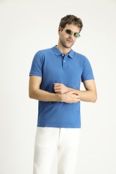 Polo Neck Slim Fit T-Shirt