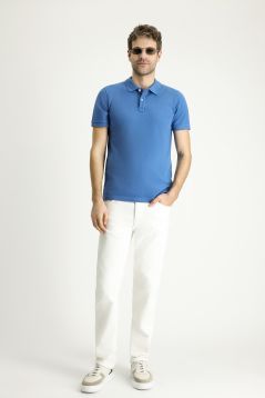 Polo Neck Slim Fit T-Shirt