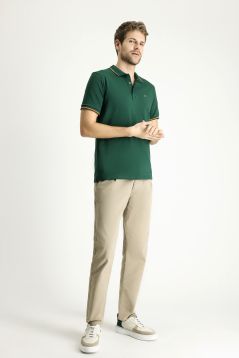 Polo Neck Slim Fit T-Shirt