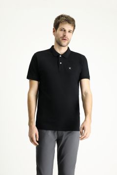 Polo Neck Slim Fit T-Shirt