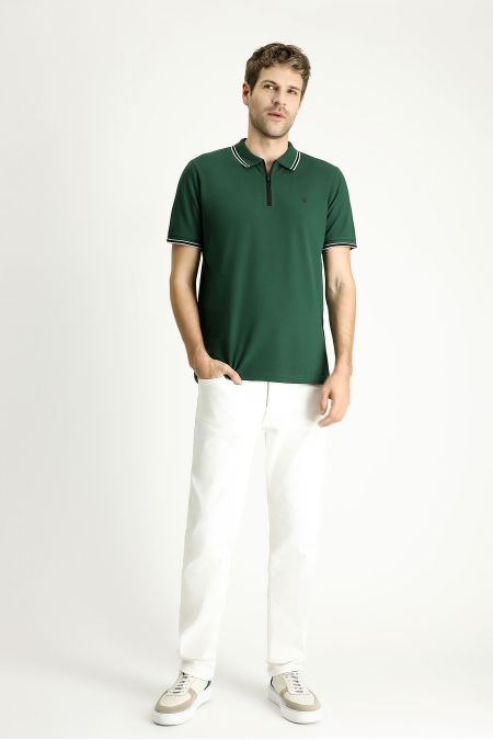 Polo Neck Regular Fit T-Shirt