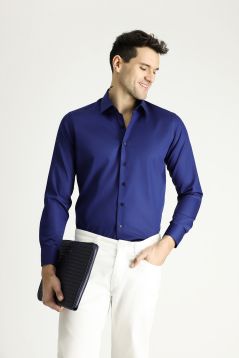 Long Sleeve Non Iron Slim Fit Shirt