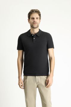 Polo Neck Slim Fit T-Shirt