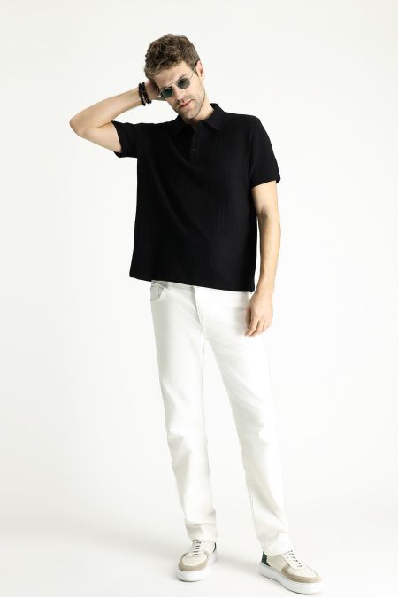 Polo Neck Regular Fit T-Shirt