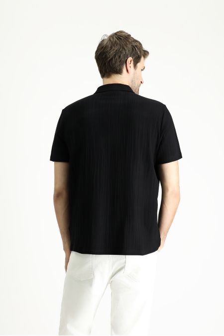 Polo Neck Regular Fit T-Shirt