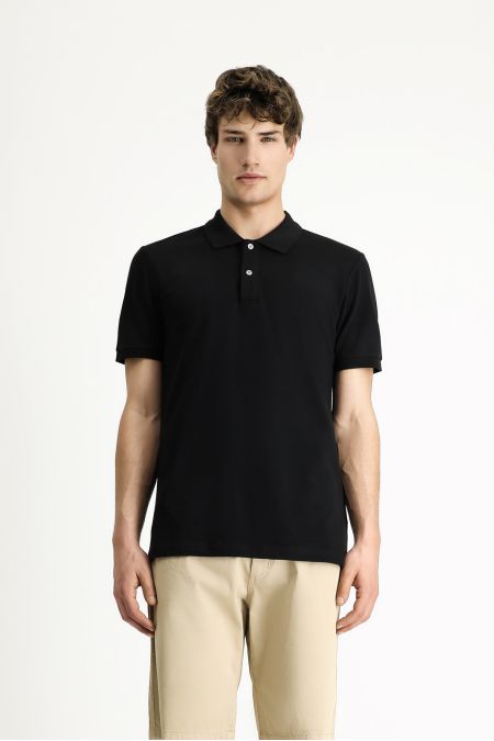 Polo Neck Slim Fit T-Shirt