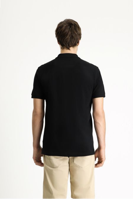 Polo Neck Slim Fit T-Shirt