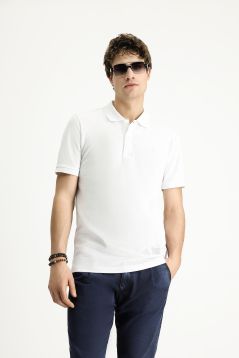 Polo Neck Slim Fit T-Shirt