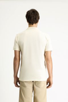 Polo Neck Slim Fit T-Shirt