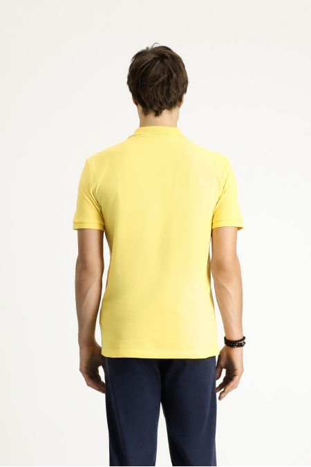 Polo Neck Slim Fit T-Shirt