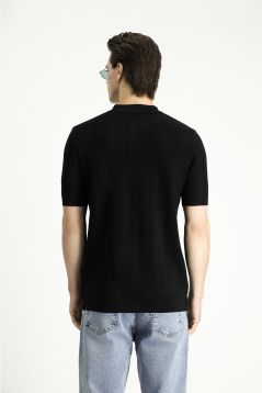 Polo Neck Regular Fit T-Shirt