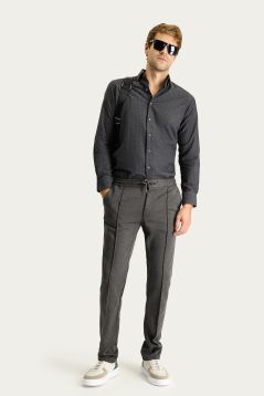 Langarm-Casualhemd, Slim Fit