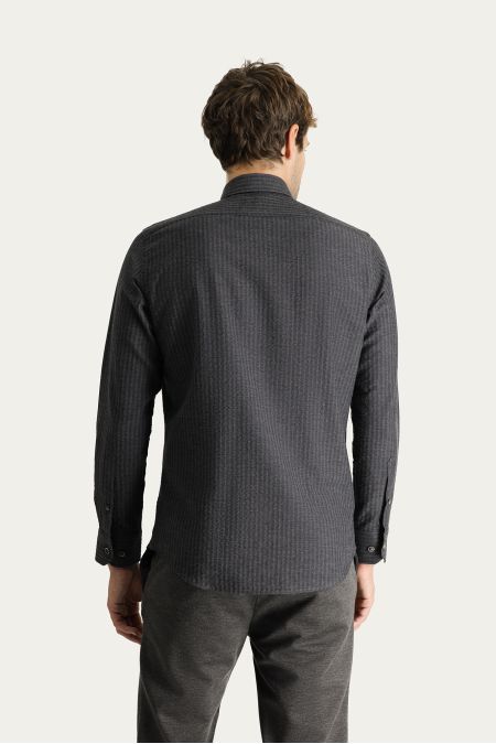 Long Sleeve Casual Slim Fit Shirt