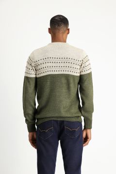 Crew Neck Slim Fit Jumper