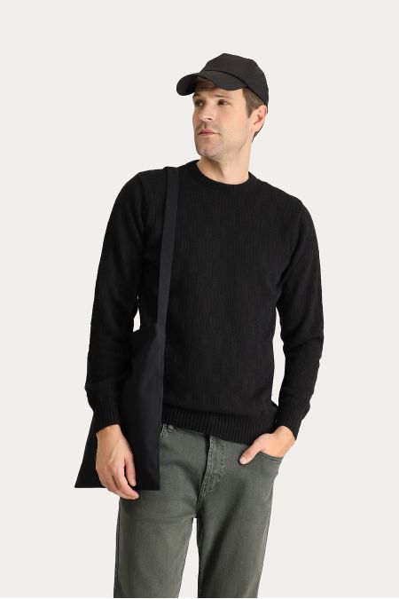 Crew Neck Regular Fit Jumper