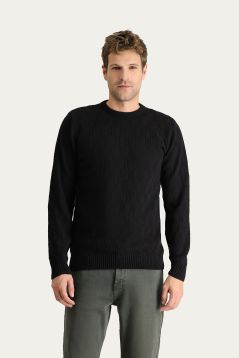 Pullover mit Rundhalsausschnitt, Regular Fit