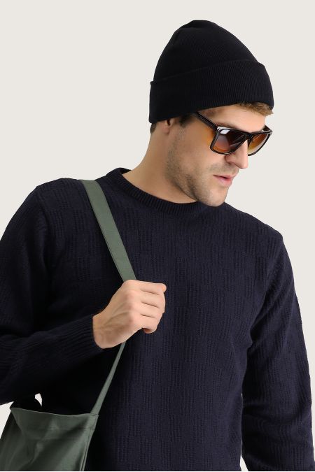 Crew Neck Regular Fit Jumper