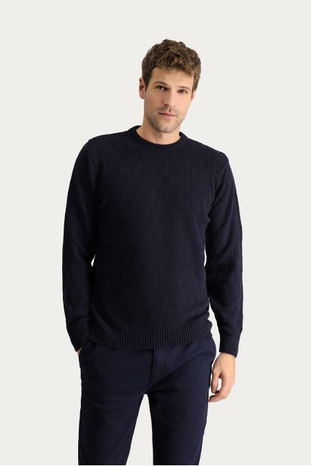 Crew Neck Regular Fit Jumper