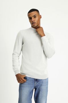 Mock-Turtleneck Regular Fit Jumper