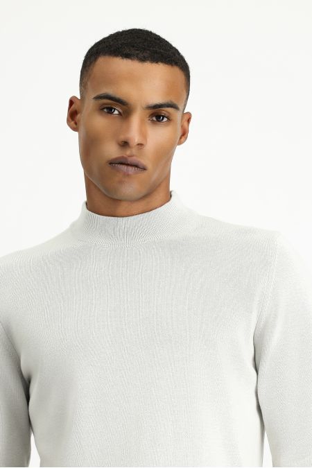 Mock-Turtleneck Regular Fit Jumper