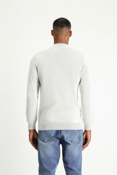 Mock-Turtleneck Regular Fit Jumper