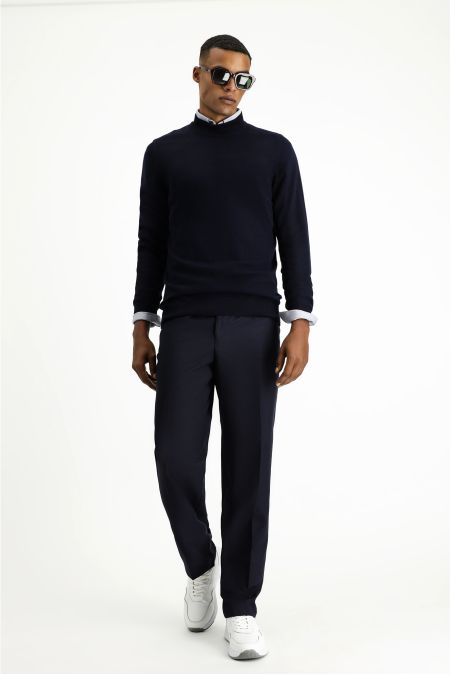 Mock-Turtleneck Regular Fit Jumper