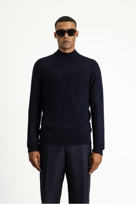 Mock-Turtleneck Regular Fit Jumper